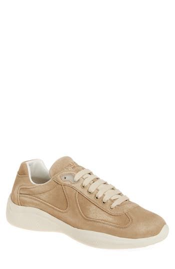 Prada America's Cup Suede Sneaker (Like New)