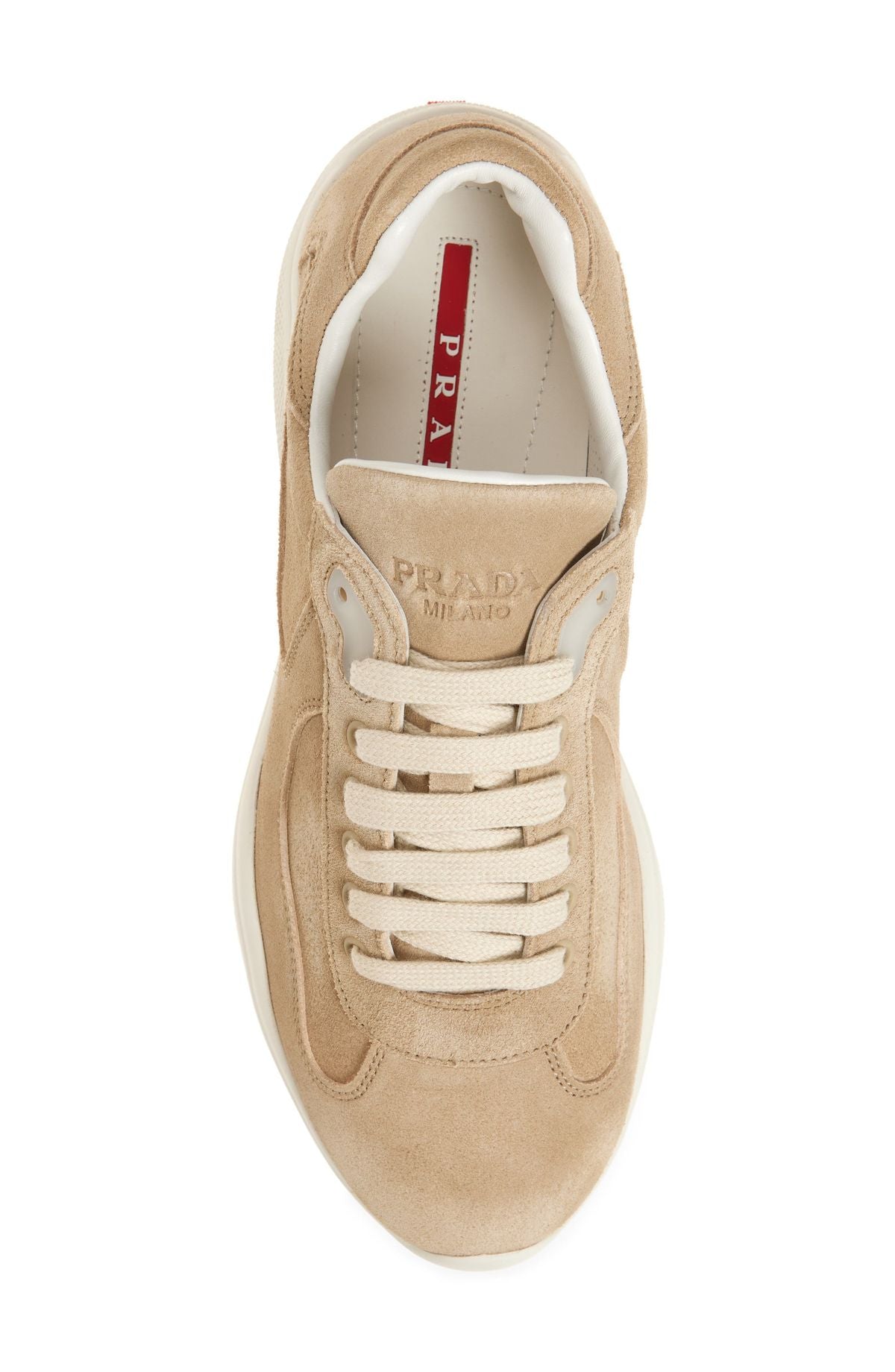 Prada America's Cup Suede Sneaker (Like New)