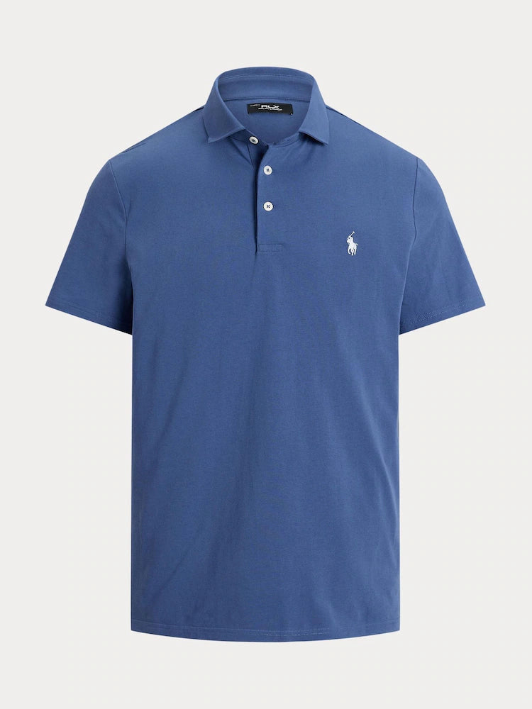 Ralph Lauren Blue Rlx Energy Lisle Polo Shirt