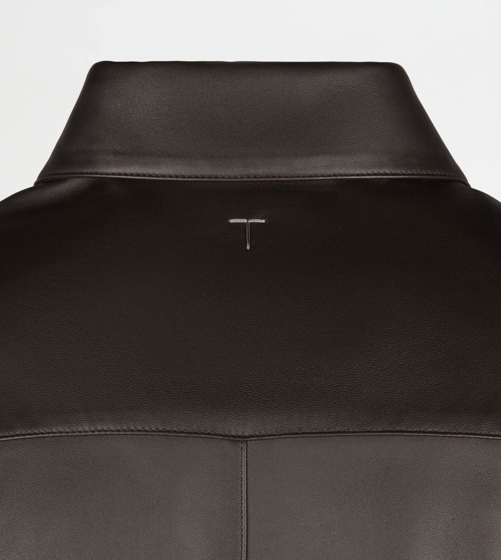 Tod's Overshirt in Leather ( pre owned)