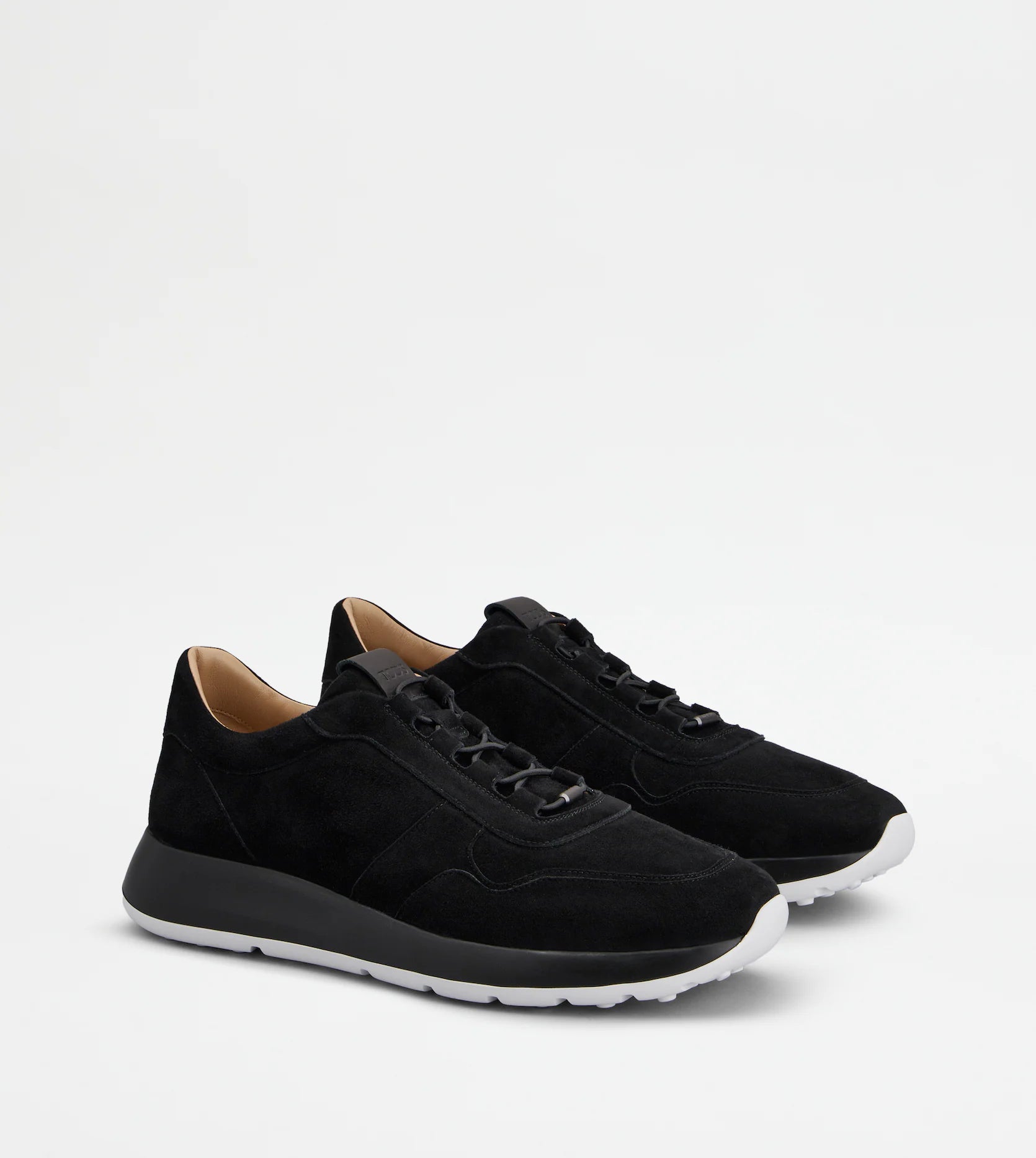 Tod's Red Dot Sneakers in Pashmy Suede