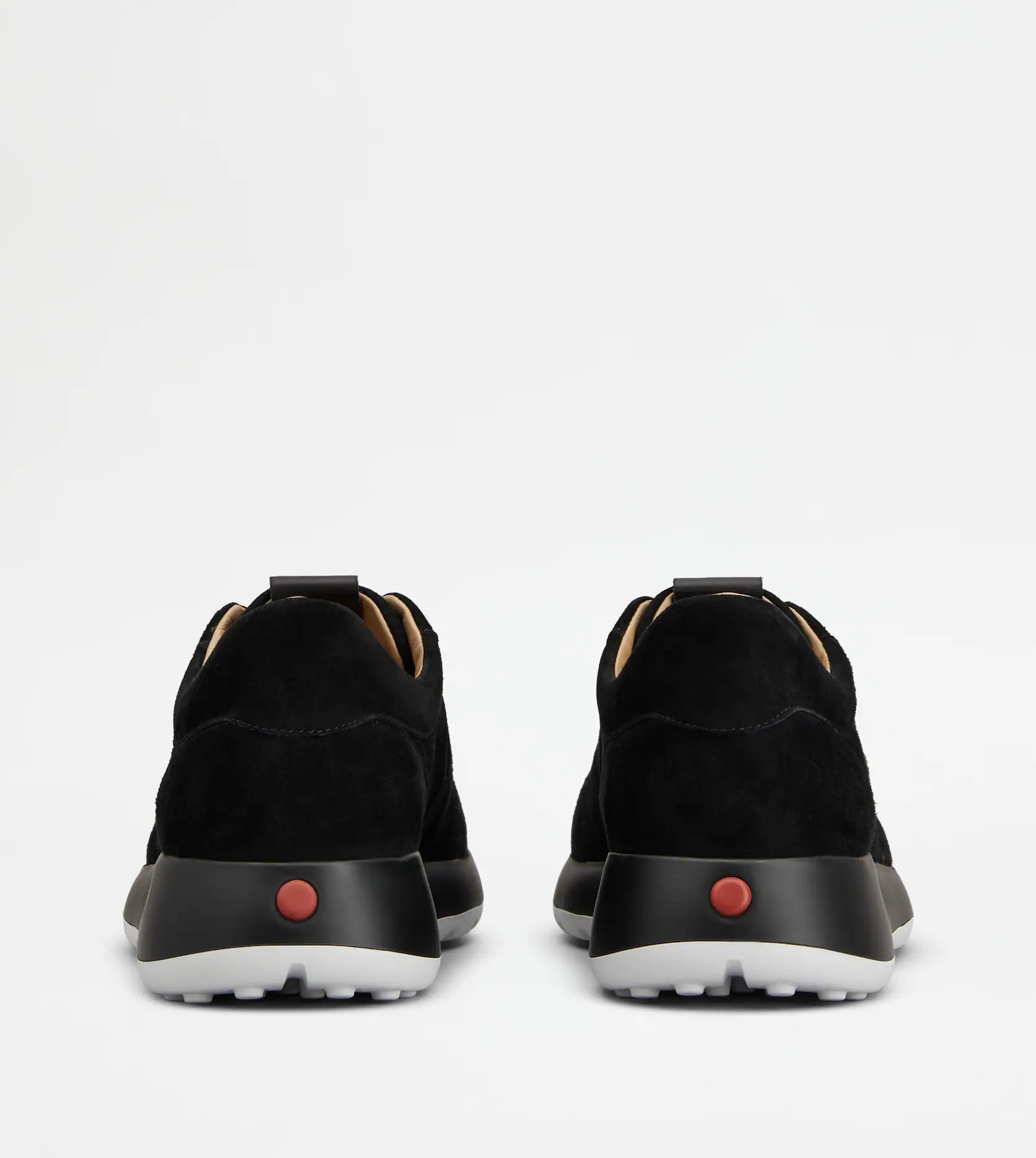Tod's Red Dot Sneakers in Pashmy Suede