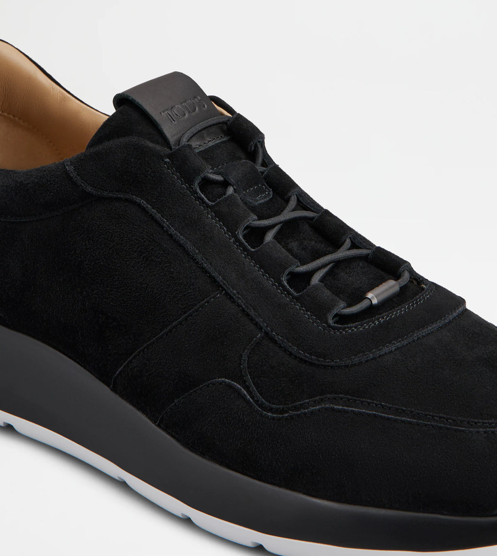 Tod's Red Dot Sneakers in Pashmy Suede