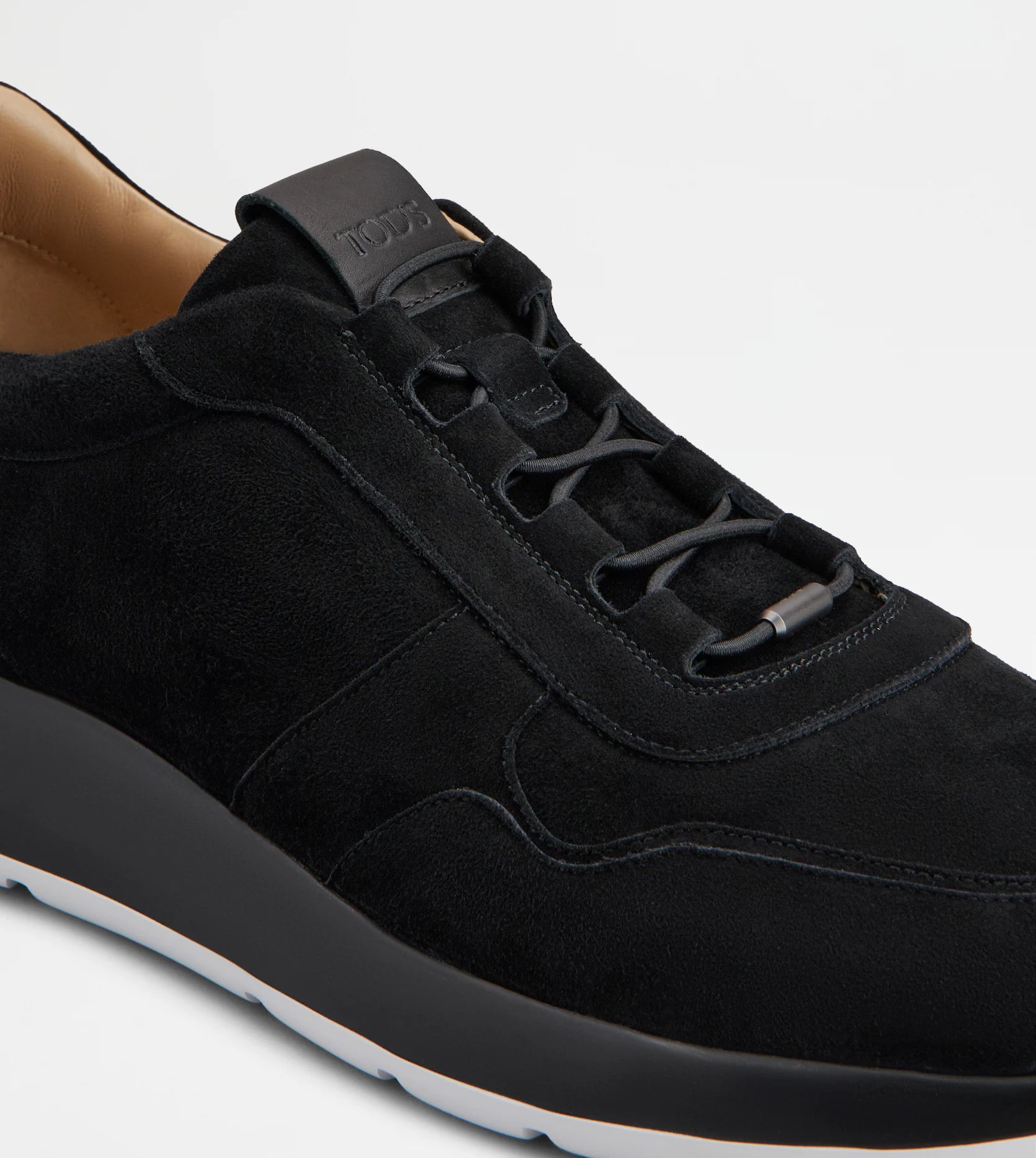 Tod's Red Dot Sneakers in Pashmy Suede