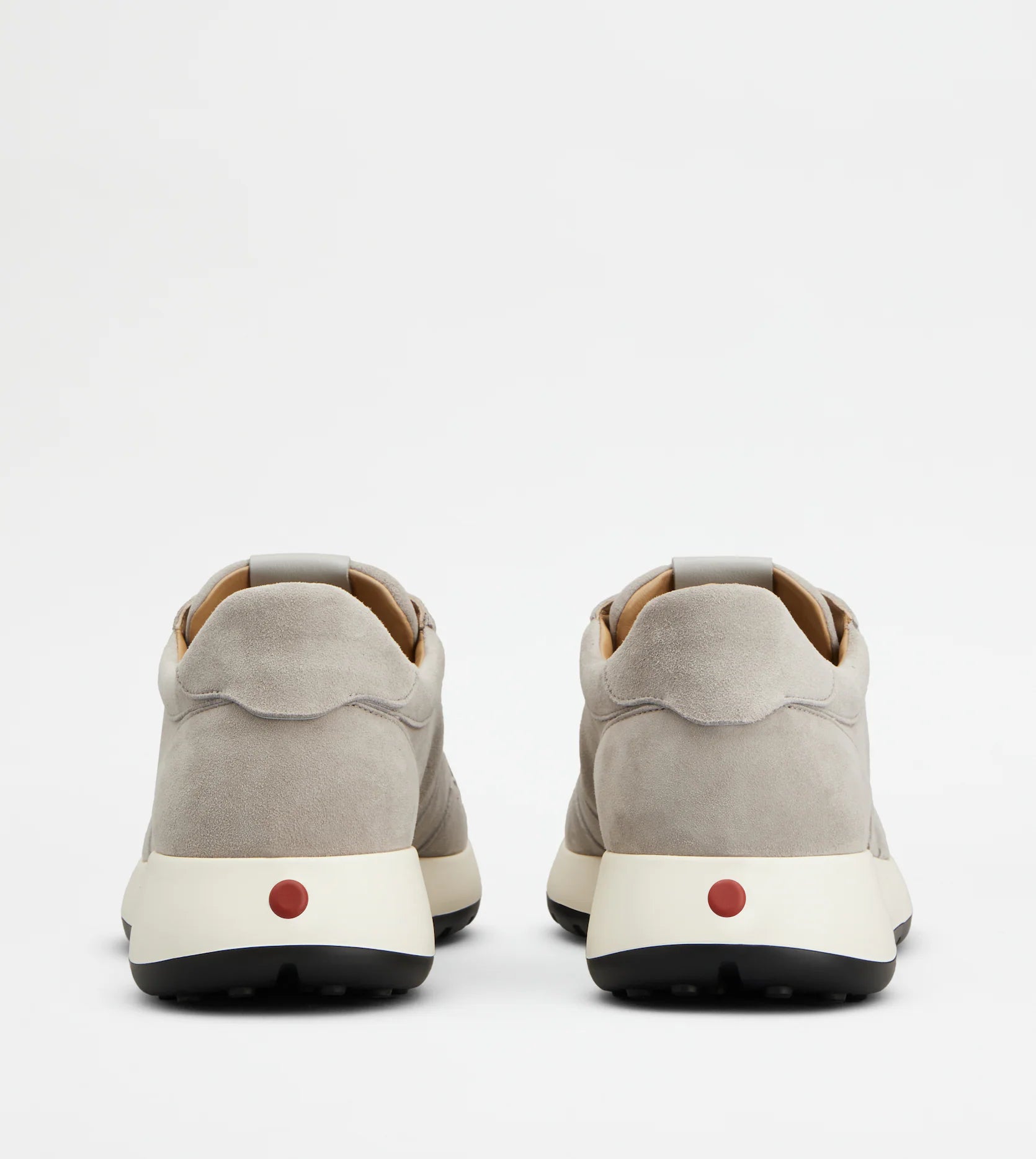 Tod's Red Dot Sneakers in Pashmy Suede