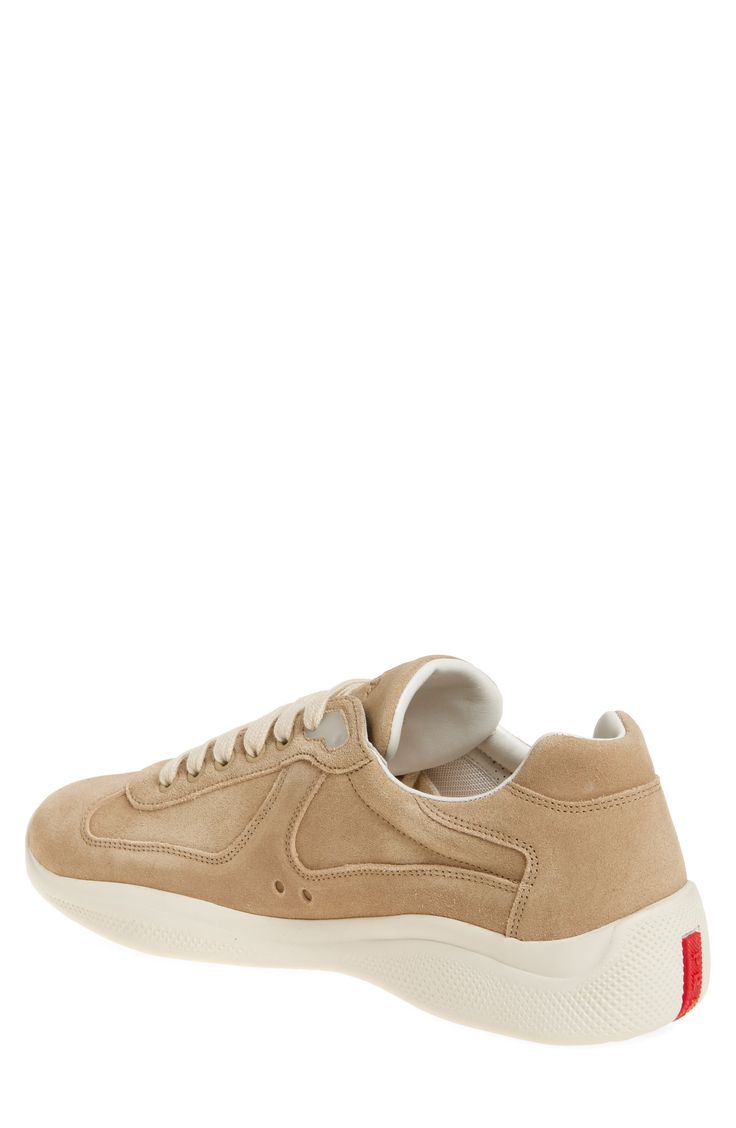 Prada America's Cup Suede Sneaker (Like New)