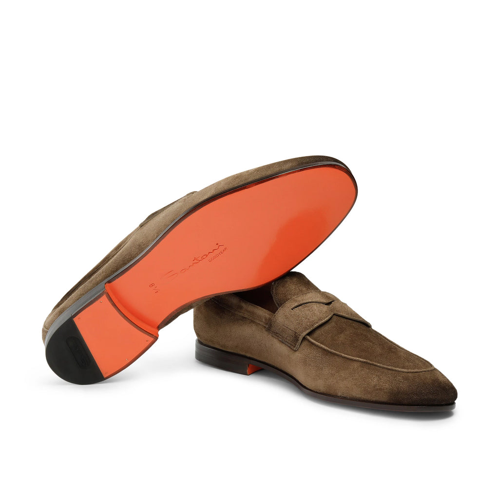 Santoni Men's penny loafer (Like New)