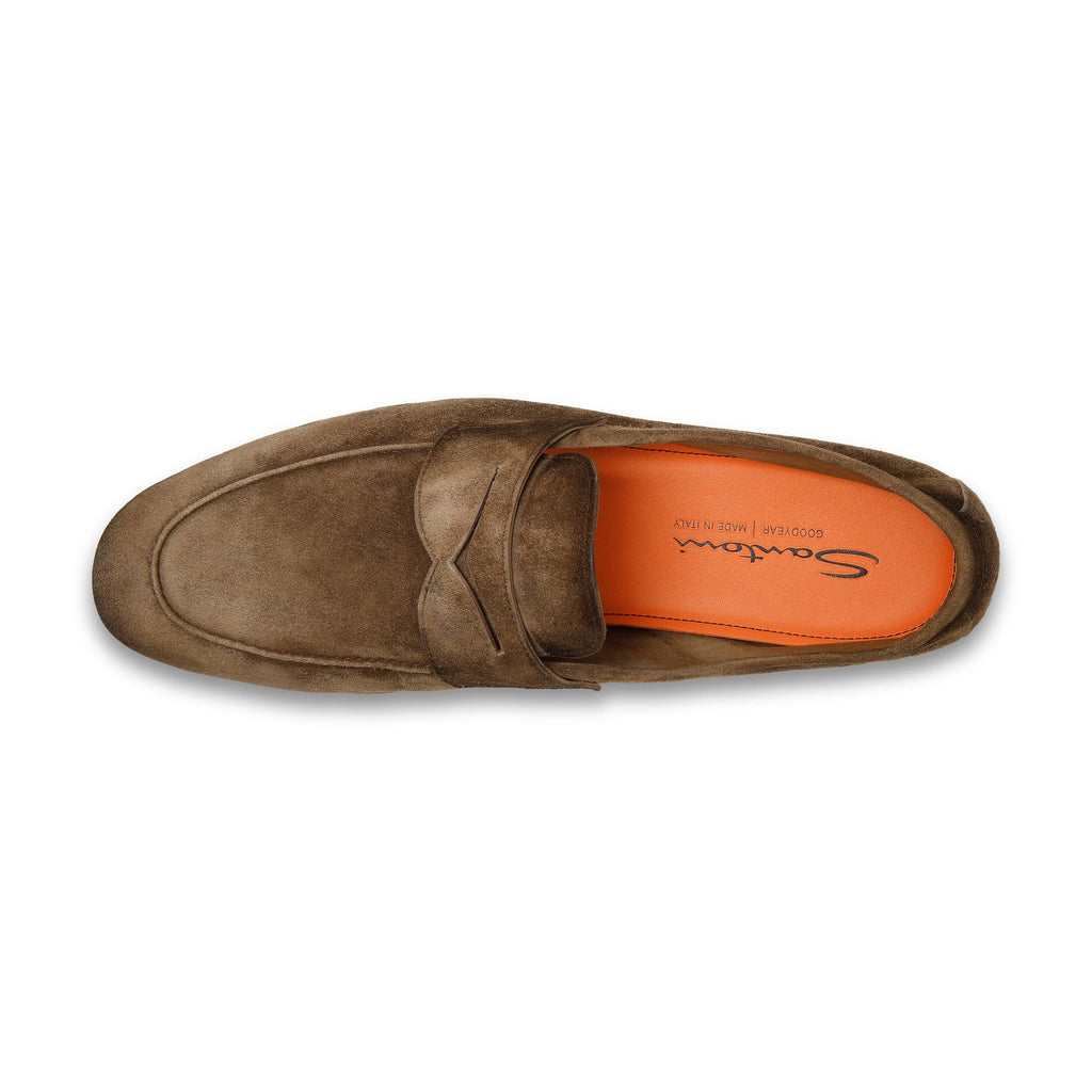 Santoni Men's penny loafer (Like New)
