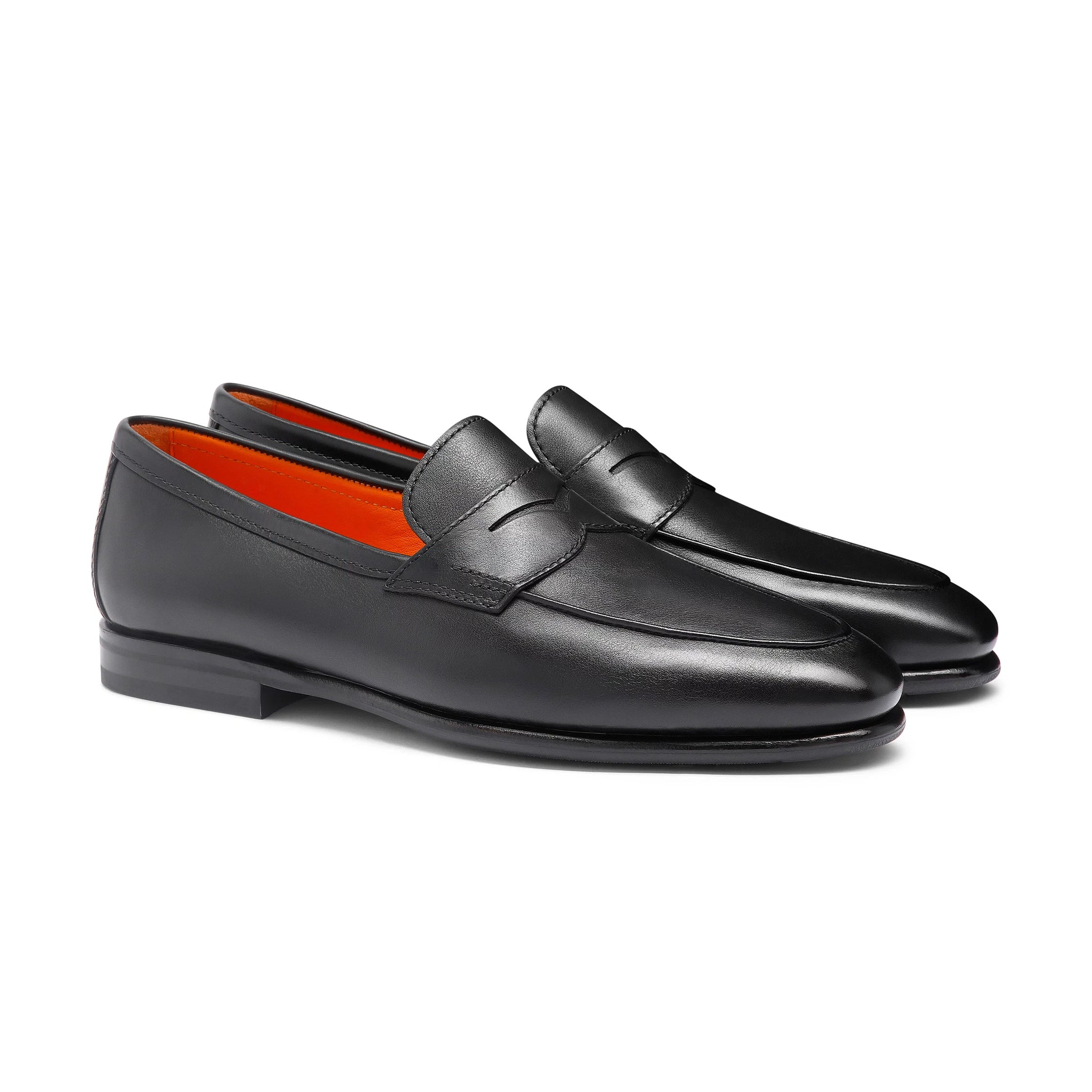 Santoni Men's Carlo Penny Loafer (Like New )