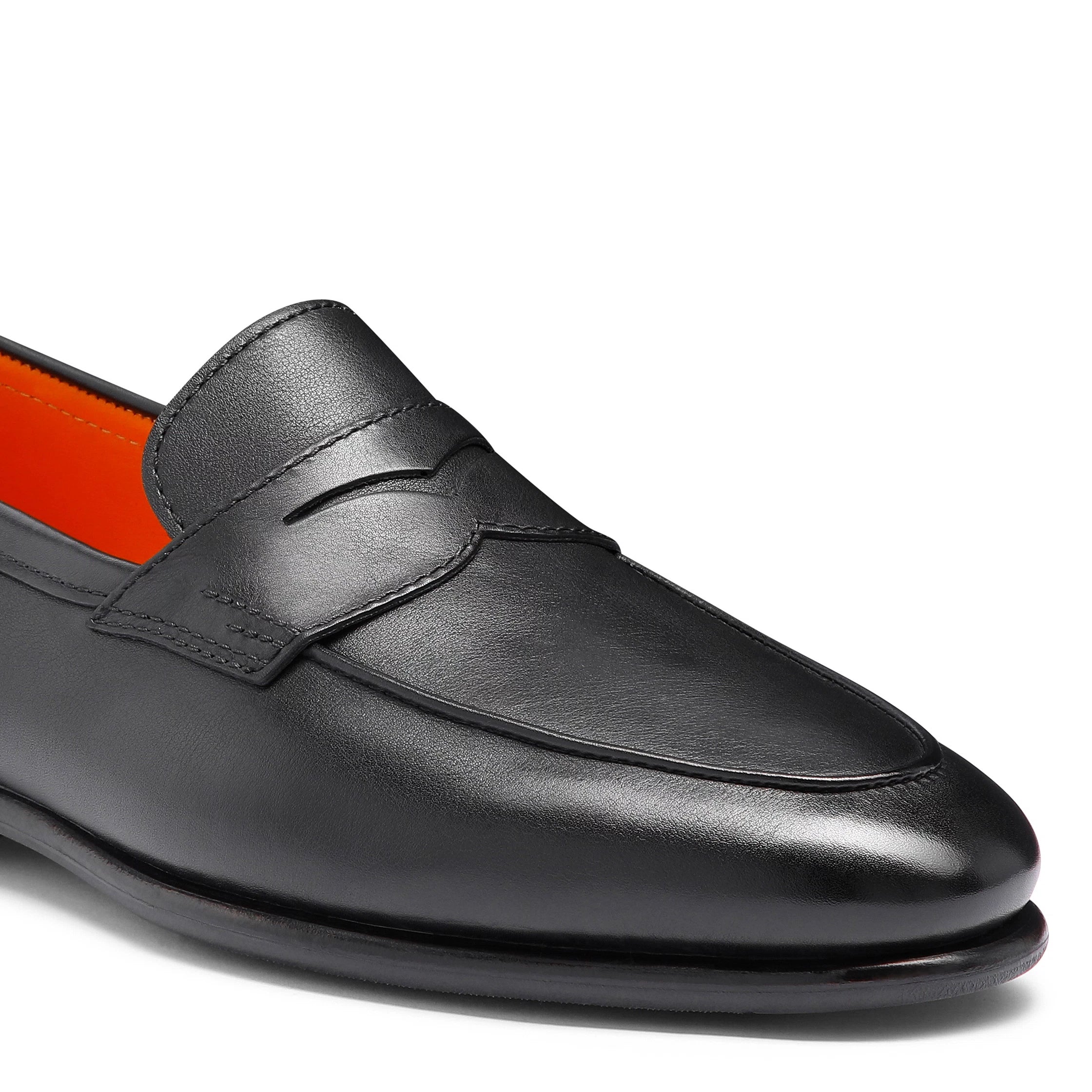Santoni Men's Carlo Penny Loafer (Like New )