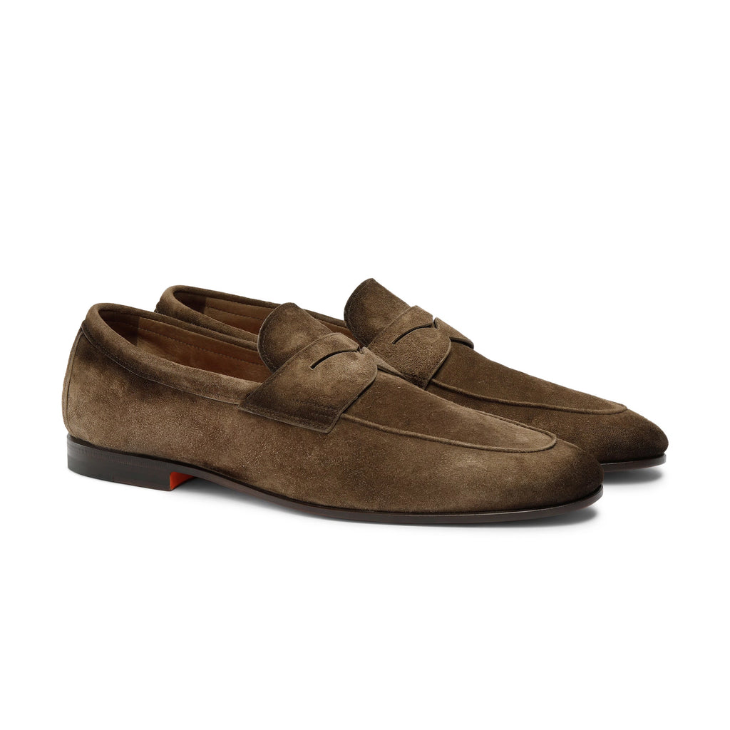 Santoni Men's penny loafer (Like New)