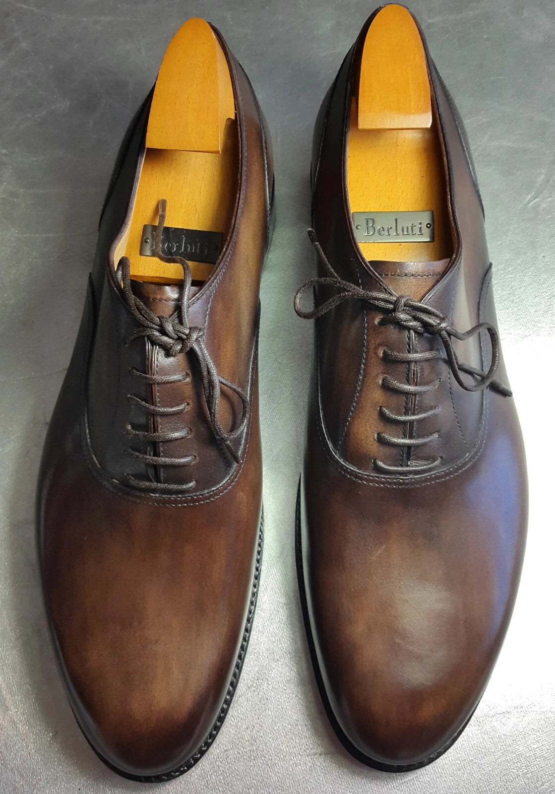New Berluti Verona Oxford Burnished (Like New)