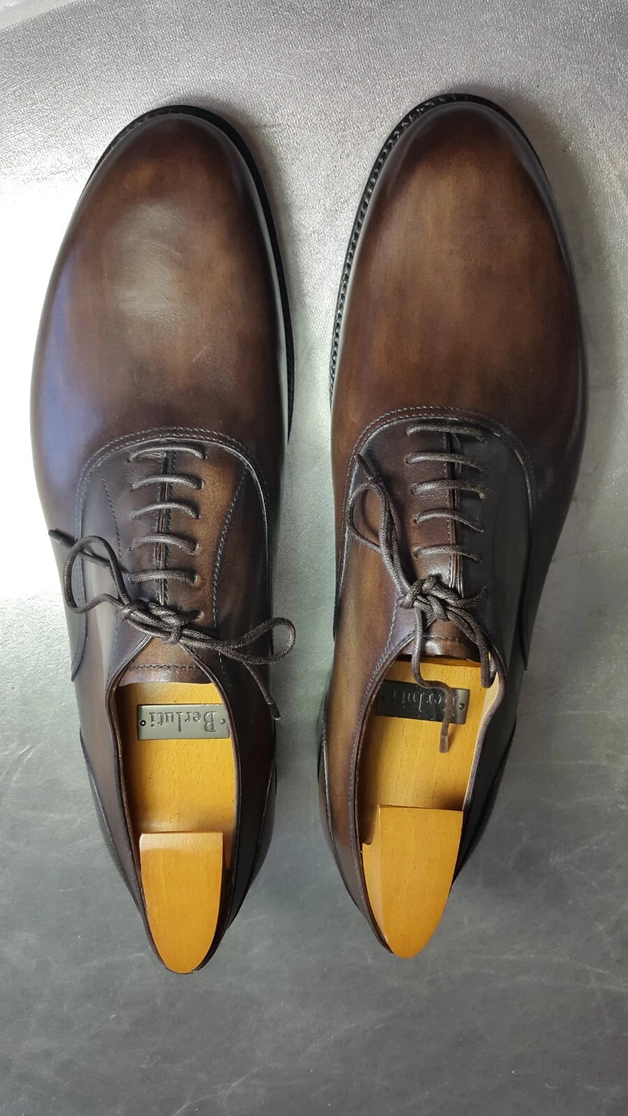 New Berluti Verona Oxford Burnished (Like New)
