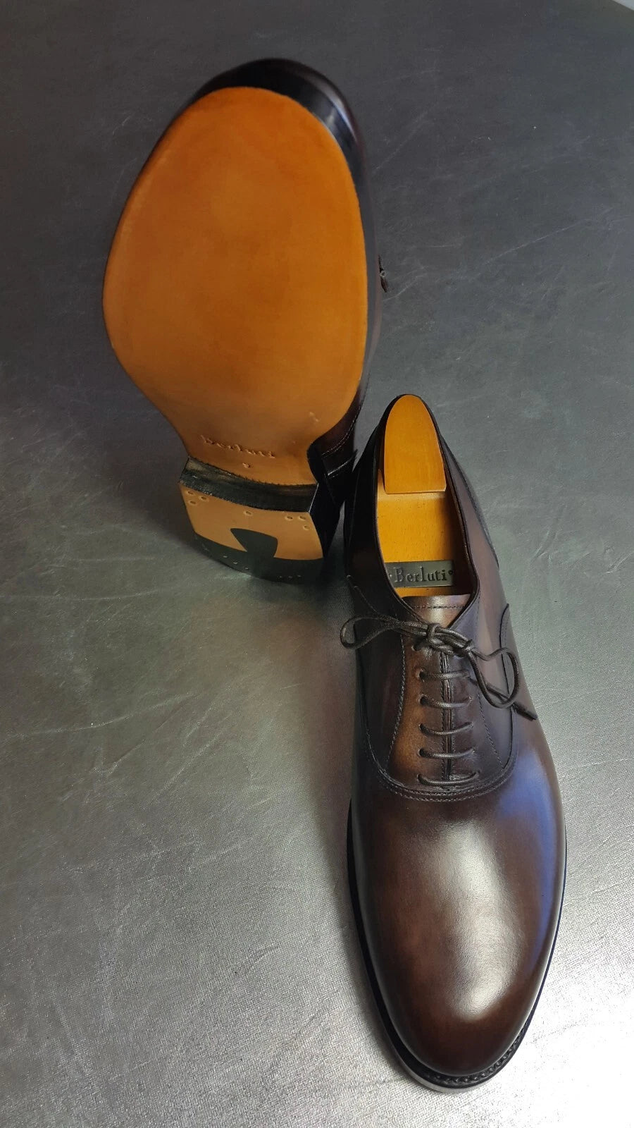 New Berluti Verona Oxford Burnished (Like New)